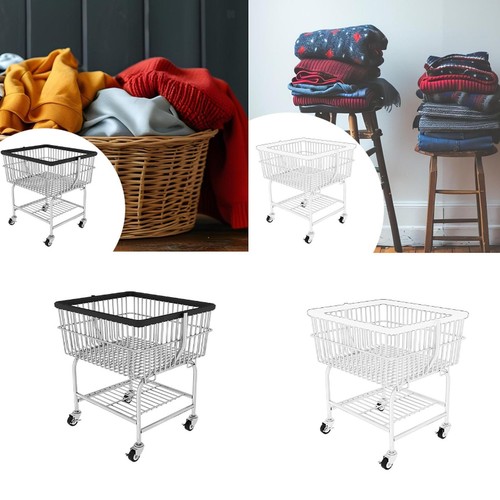 Rolling laundry cart clothes - rolling,
