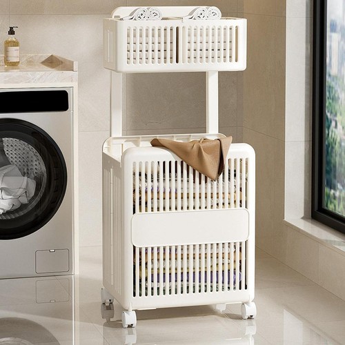 Movable laundry cart - laundry,