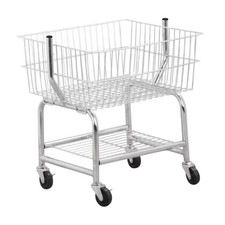 Rolling Laundry Cart Storage