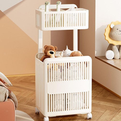 Movable laundry hamper - movable,