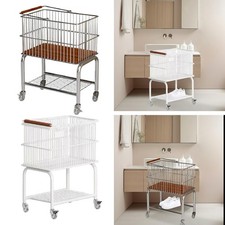 Rolling Laundry Cart with