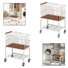 Mobile Laundry Cart with