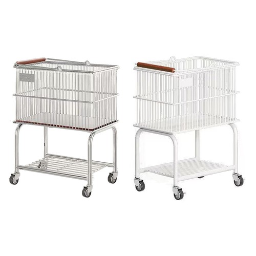 Rolling laundry cart organizer - laundry,