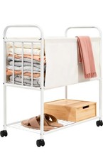 Laundry Basket with Wheels