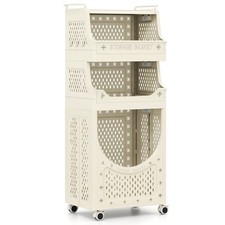 4 Tier 61L Folding Laundry