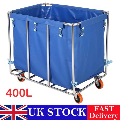 400l commercial laundry cart - 400l,