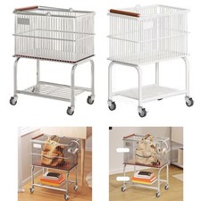 Laundry Cart with Wheels