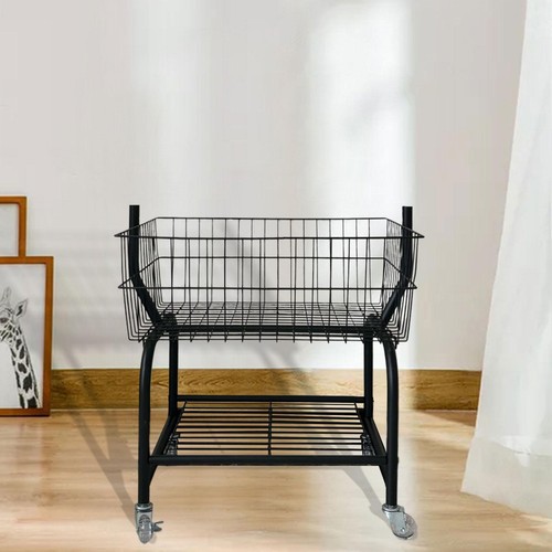 Rolling laundry cart - laundry,