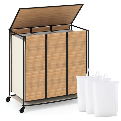 Rolling bamboo laundry - l,