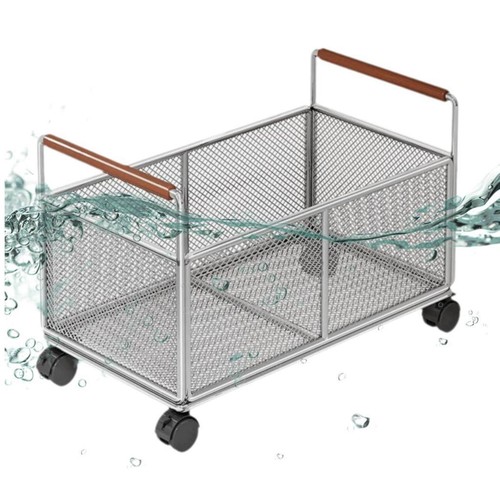 Laundry basket trolley metal - trolley,,
