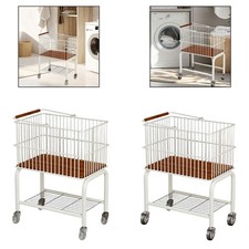 Mobile Laundry Cart with